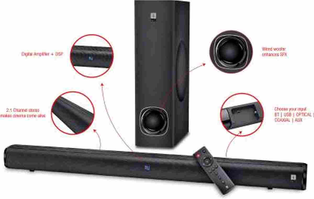 Iball Cinebar-100 Speaker | iBall Cinebar 100 Soundbar Price 26 Nov 2022 Iball Cinebar-100 Bluetooth Soundbar online shop - HelpingIndia